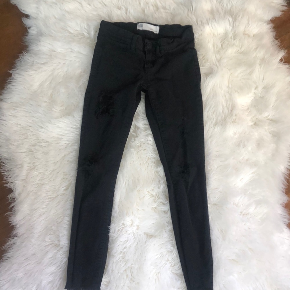 black rsq ripped jeans